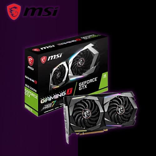 کارت گرافیک استوک GTX 1660Ti Msi Gaming X 6GB - تستوبازی | مرجع تخصصی کارت گرافیک استوک