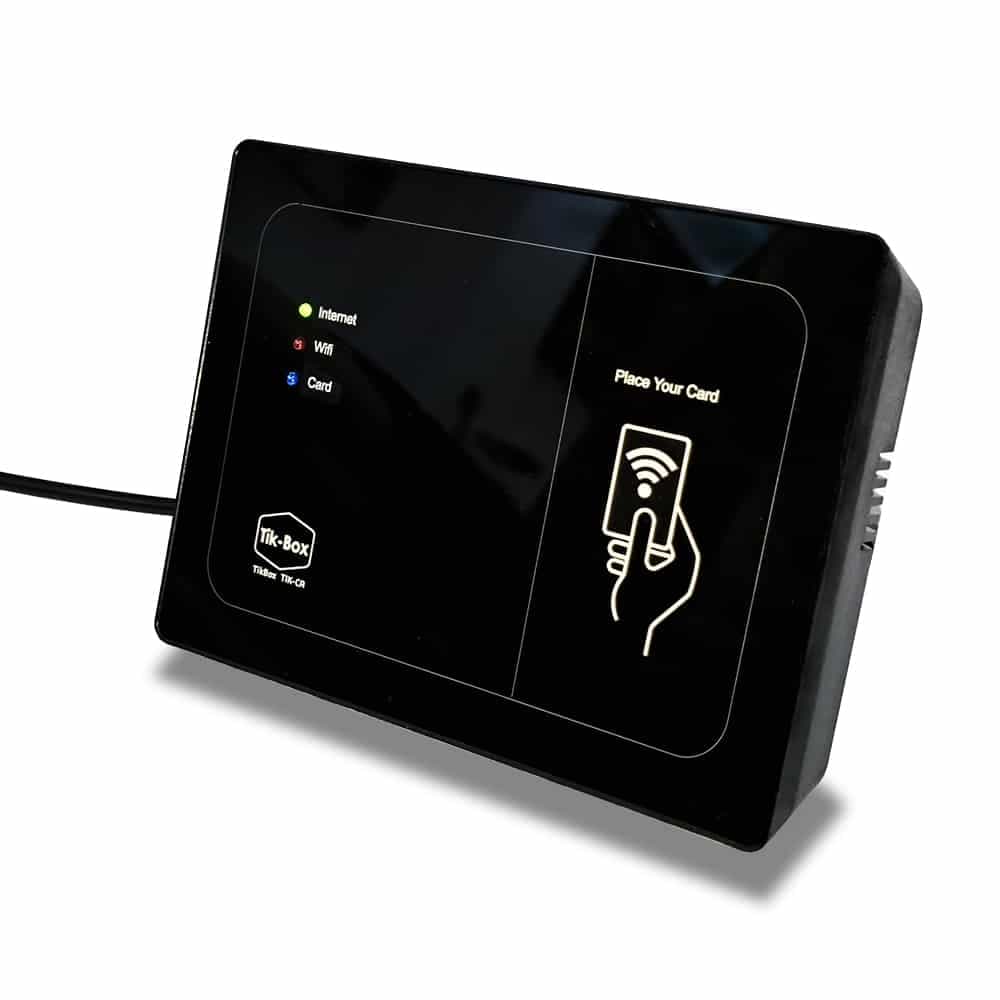 دستگاه حضور و غیاب کارتی پرسنل تیک باکس مدل TIK-CA