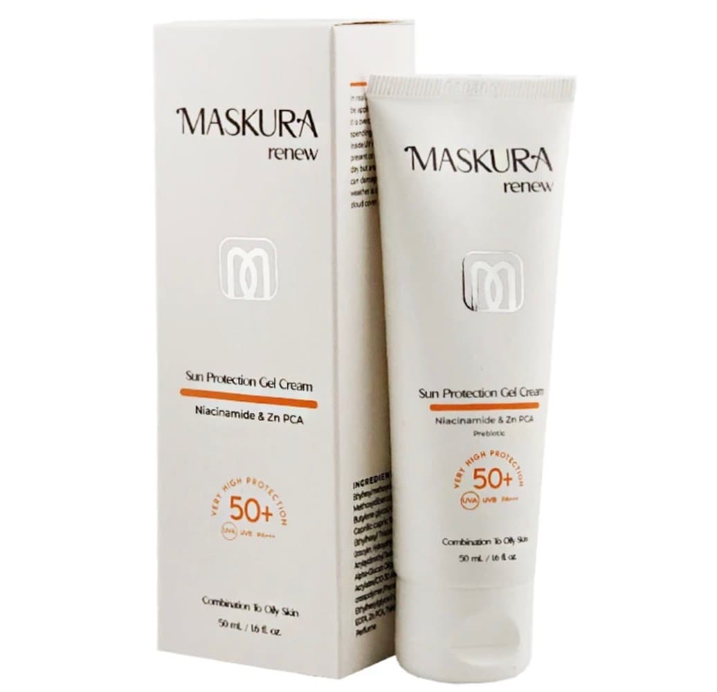 کرم ضد آفتاب ژل‌کرم ماسکورا برای پوستهای چرب Renew SPF 50+