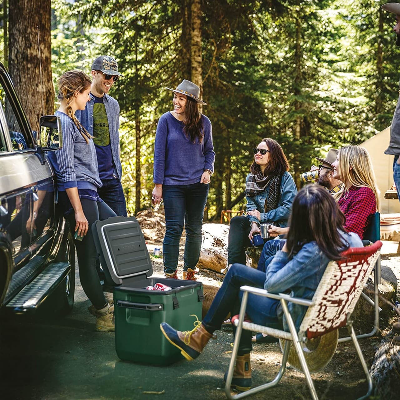 جعبه خنک نگهدارنده (کولباکس) 30 لیتری استنلی Stanley Adventure Outdoor Cooler 30L — تصویر ۳