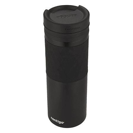 ماگ گریپ دار گلازه استیل کانتیگو Contigo Vaccum-Insulated Steel TwistSeal Glaze 470 ml — تصویر ۳
