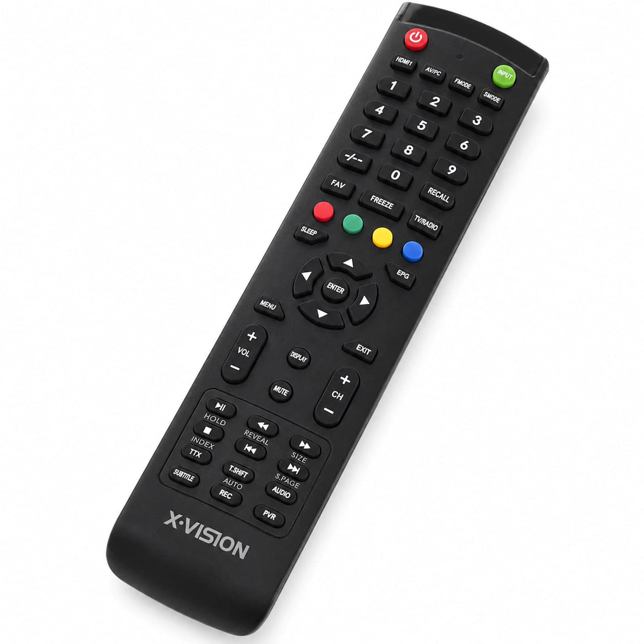 کنترل تلویزیون LED ایکس ویژن XVISION 2500-فابریک - تکنو پرتقال