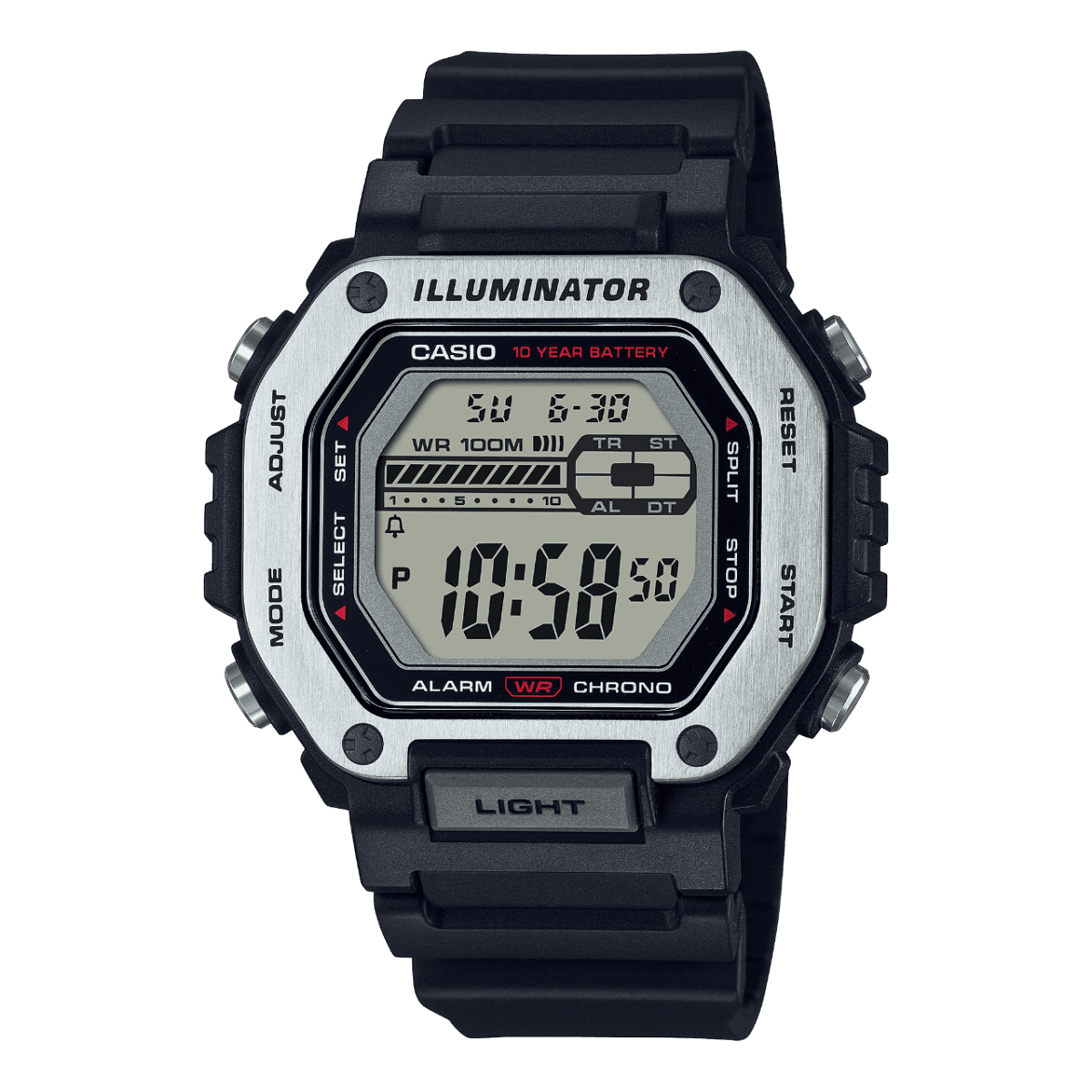 ساعت مردانه کاسیو مدل MWD-110H-۱a