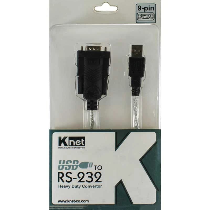 کابل تبدیل USB به RS232 کی نت مدل KNET K-CO 2320 — تصویر ۲