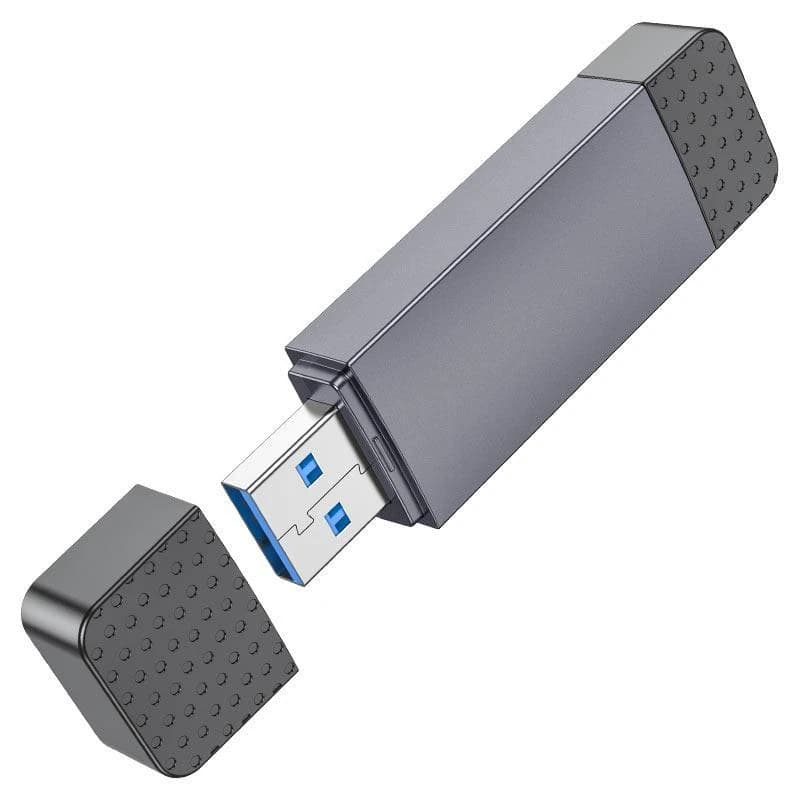 رم ریدر هوکو Type-C | USB 2.0 با پشتیبانی از SD و MicroSD — تصویر ۴