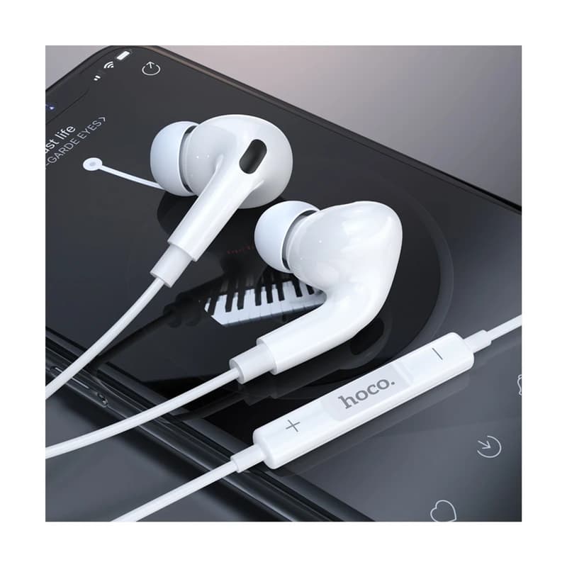 هندزفری سیمی هوکو مدل M101 Pro | میکروفون و جک 3.5 میلی‌متری AUX — تصویر ۶