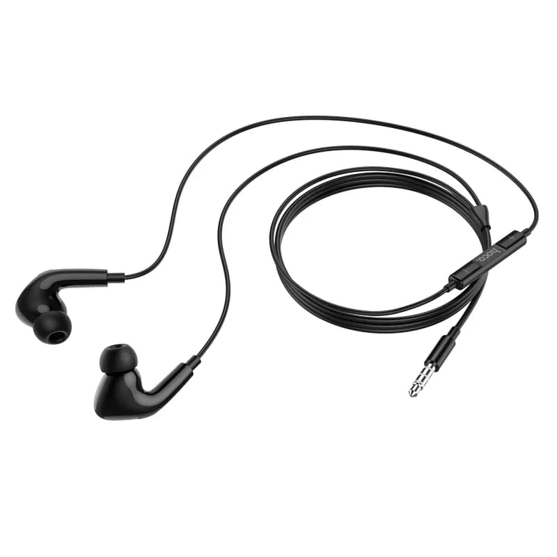 هندزفری سیمی هوکو مدل M101 Pro | میکروفون و جک 3.5 میلی‌متری AUX — تصویر ۱۱