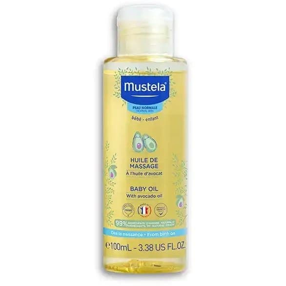 روغن ماساژ کودک موستلا حجم 100 میل Mustela — تصویر ۴