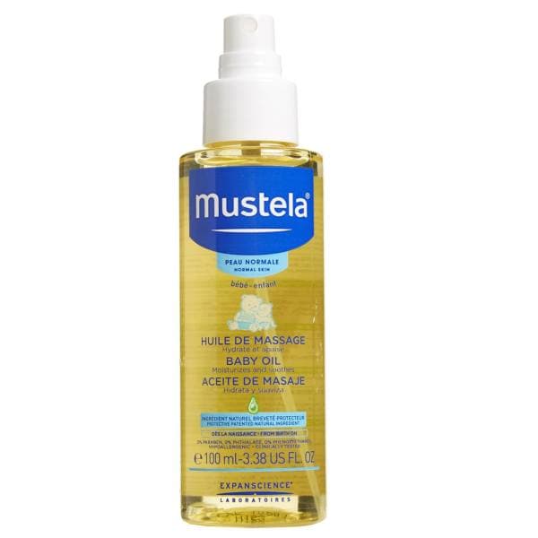 روغن ماساژ کودک موستلا حجم 100 میل Mustela — تصویر ۳