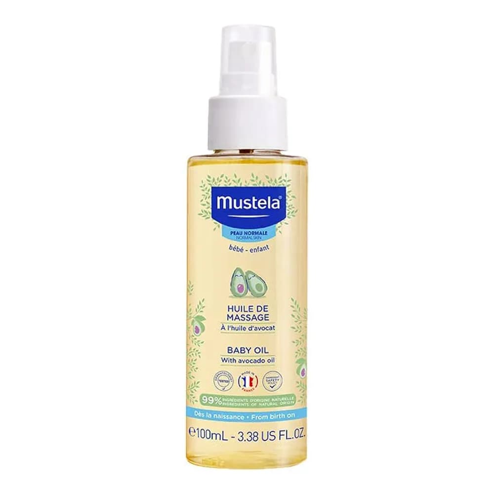 روغن ماساژ کودک موستلا حجم 100 میل Mustela — تصویر ۷