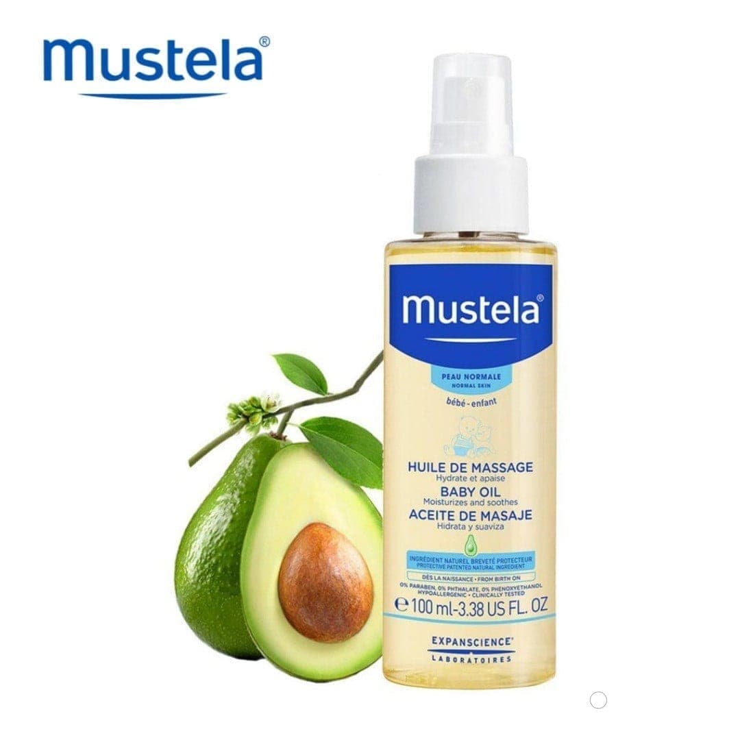روغن ماساژ کودک موستلا حجم 100 میل Mustela