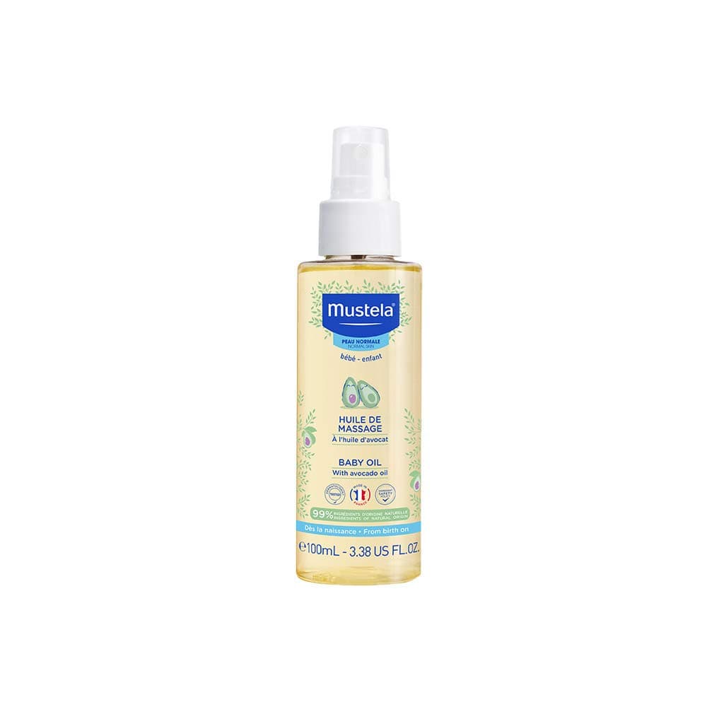 روغن ماساژ کودک موستلا حجم 100 میل Mustela — تصویر ۲