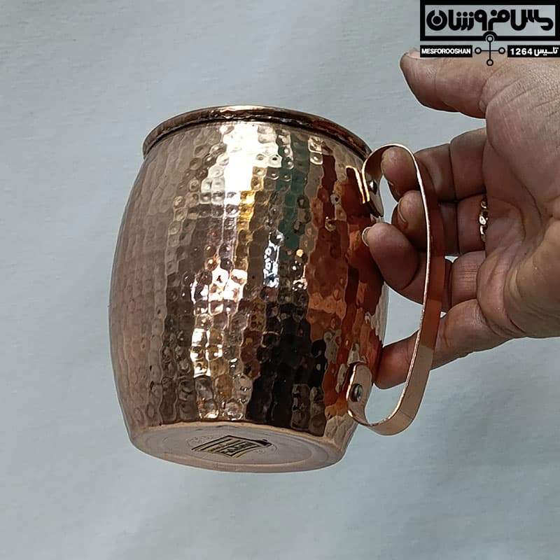ماگ مسی چکشی زنجان مدل خمره — تصویر ۷