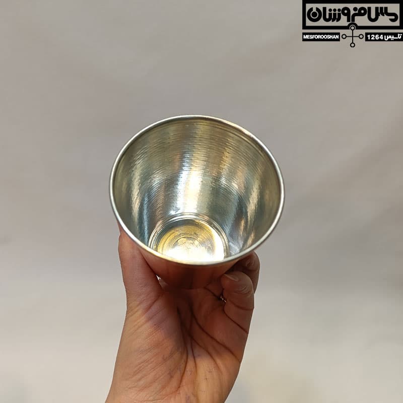 لیوان مسی چکشی مدل کوهرنگ — تصویر ۵
