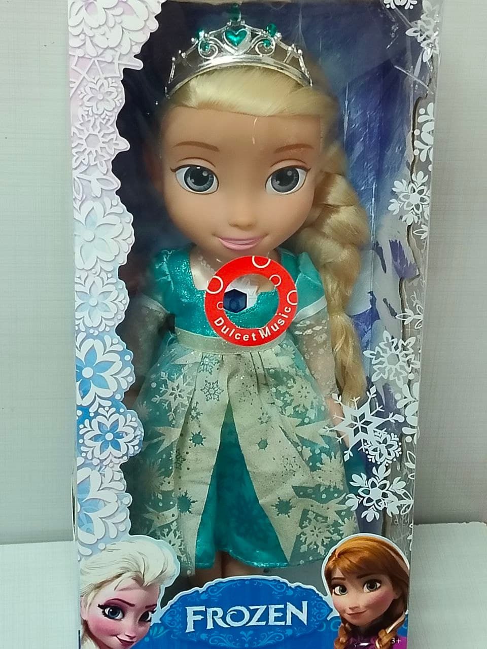 عروسک السا اورجینال دیزنی موزیکال چراغ دار — تصویر ۳