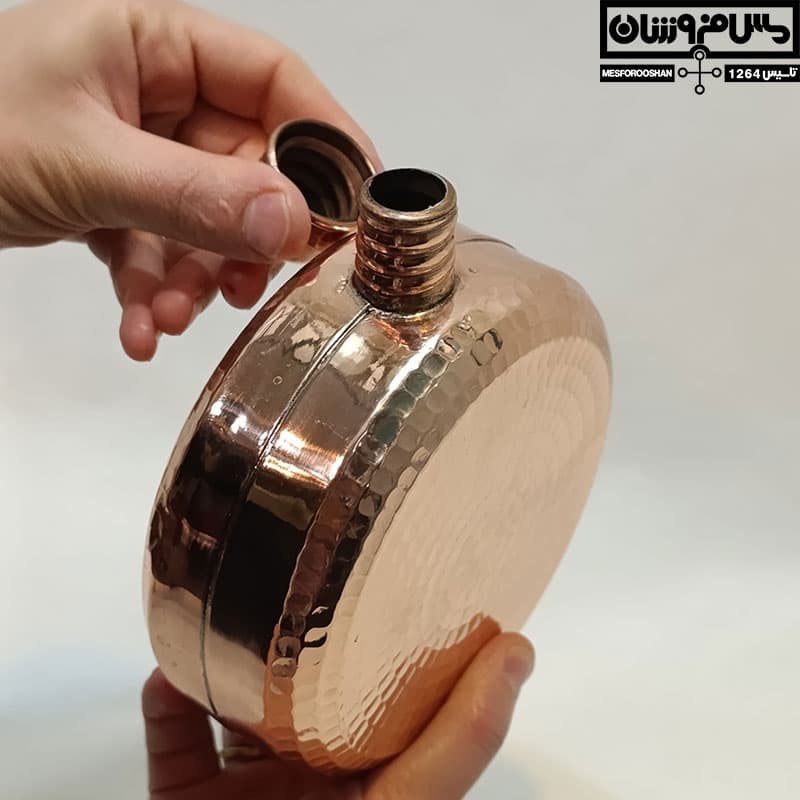 بطری آب مسی مدل نظامی — تصویر ۶