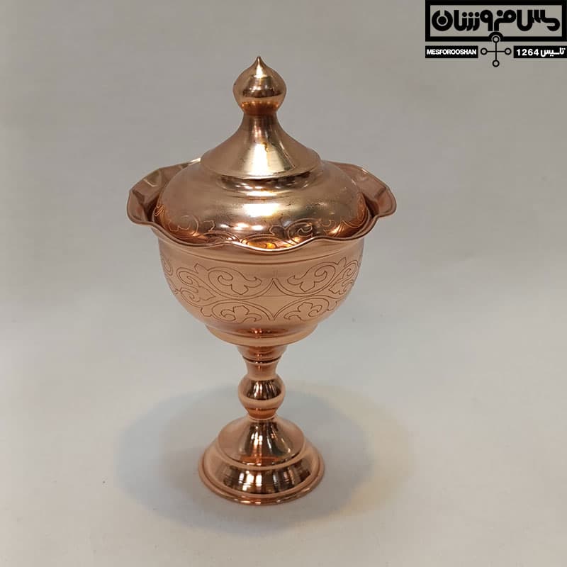 قندان مسی مدل پولیچ — تصویر ۵