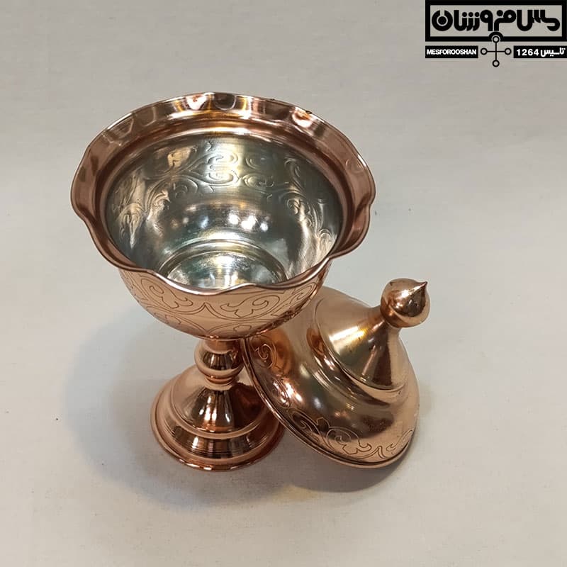قندان مسی مدل پولیچ — تصویر ۲