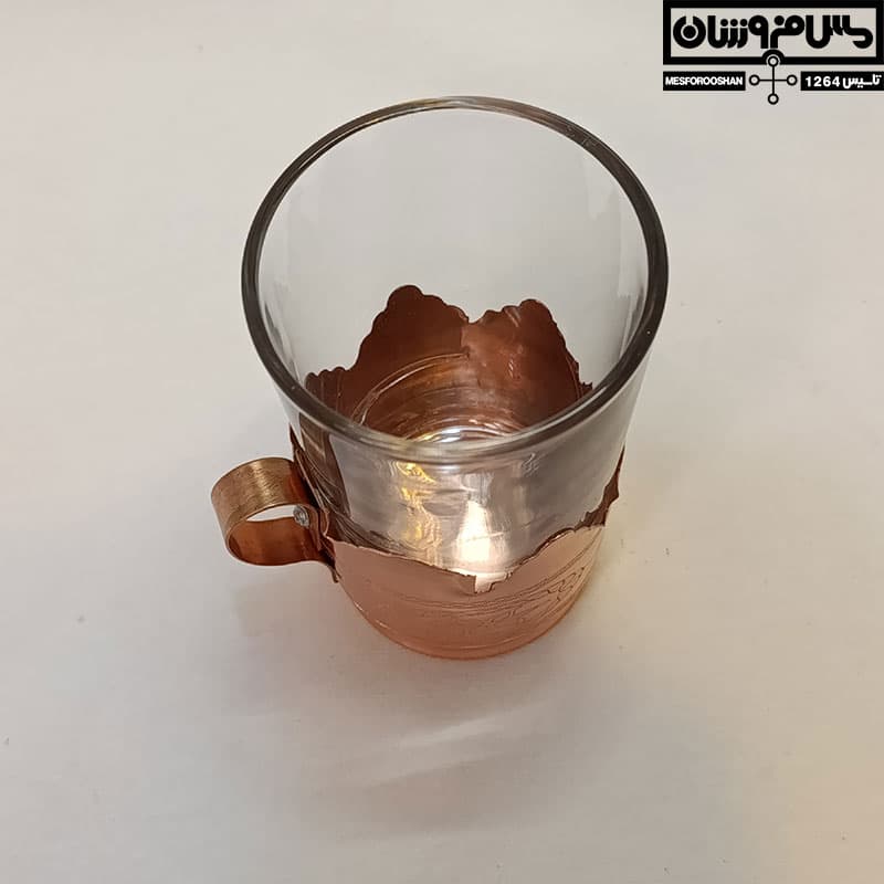 لیوان گالش مسی سایز 1 مدل ستار ست 6 تایی — تصویر ۷