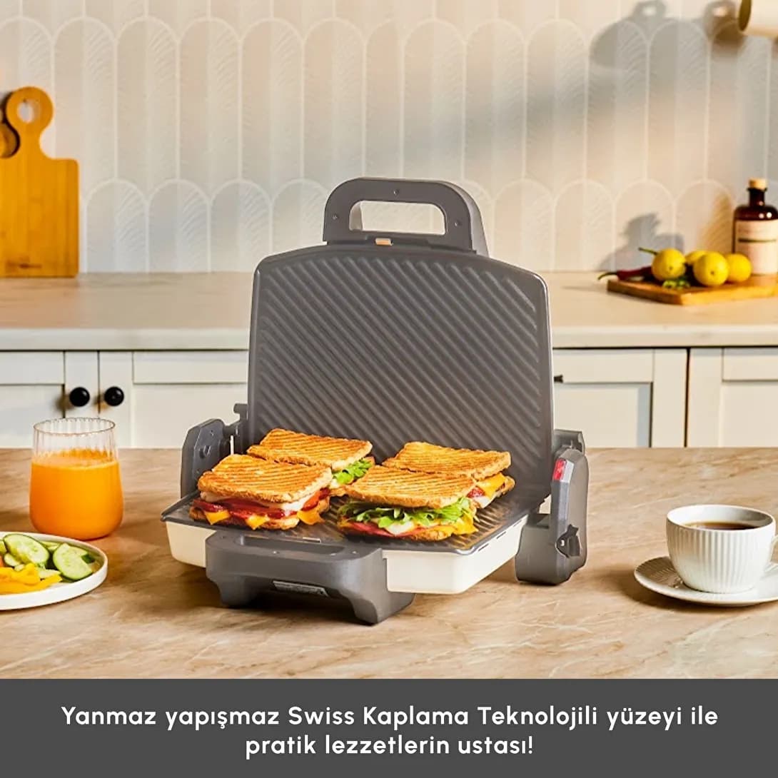 گریل و تستر کاراجا مدل Future Essential کرم طوسی — تصویر ۲
