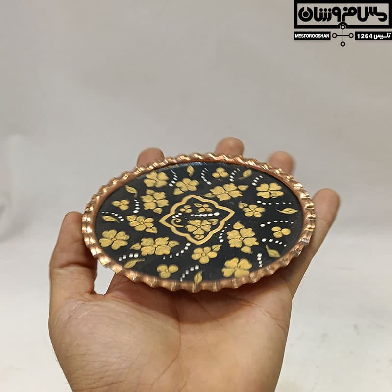 سرویس سماور سیسمونی مسی پرداز مدل زخرف — تصویر ۵