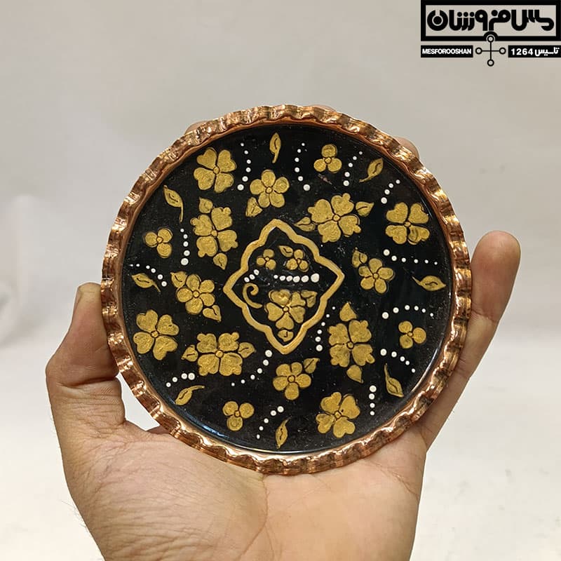 سرویس سماور سیسمونی مسی پرداز مدل زخرف — تصویر ۶