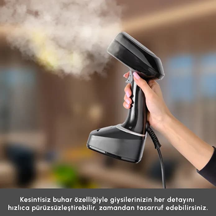 اتو بخار دستی کاراجا Vantuz Multisteam مشکی