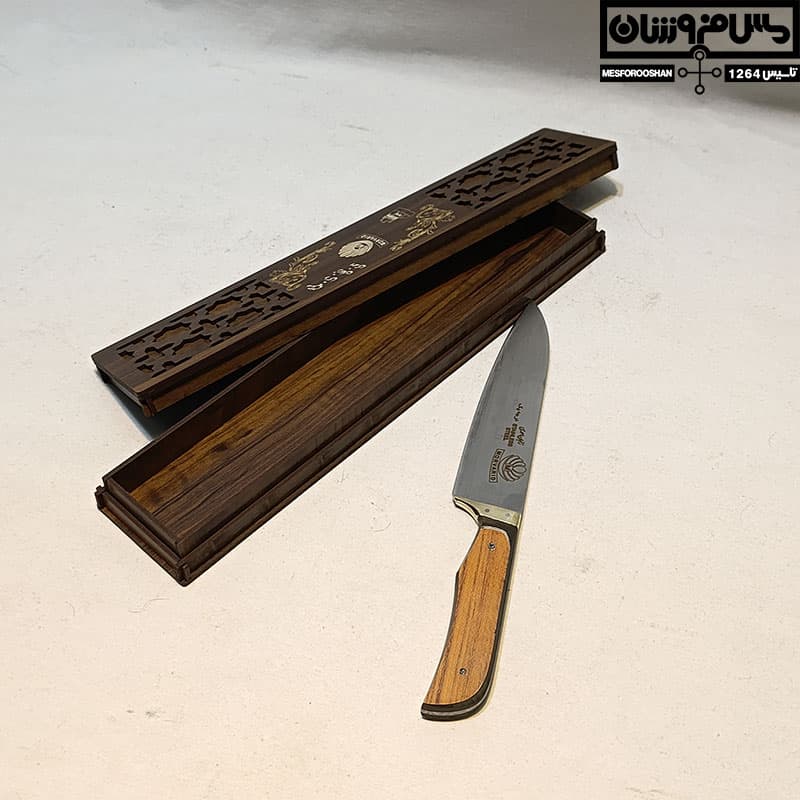 چاقو آشپزخانه زنجان سایز 3 مدل تازین — تصویر ۷