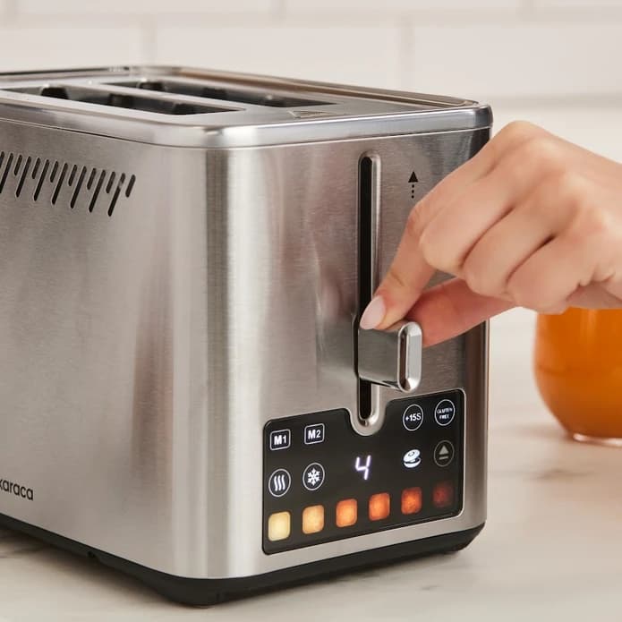 تستر نان کاراجا مدل Color Touch Inox سیلور — تصویر ۳