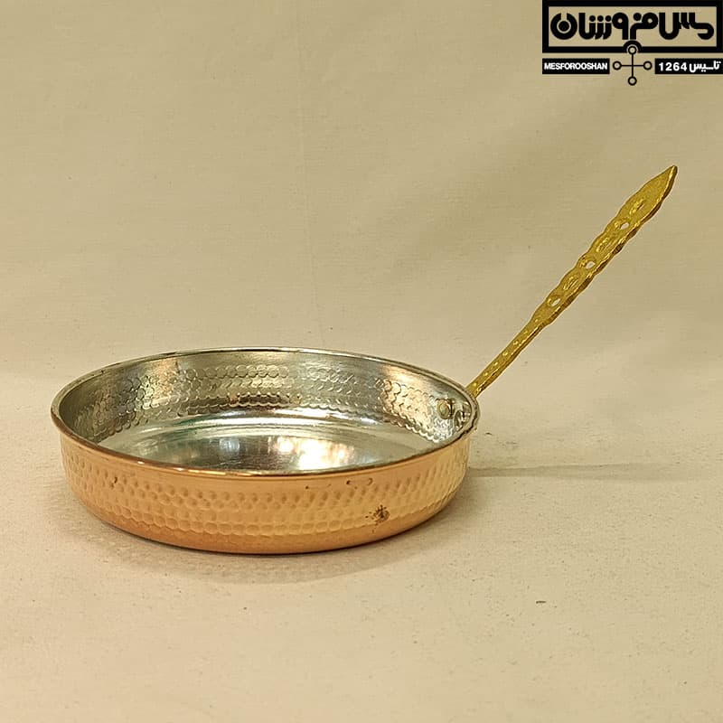 تابه مسی مدل نیمرو — تصویر ۴