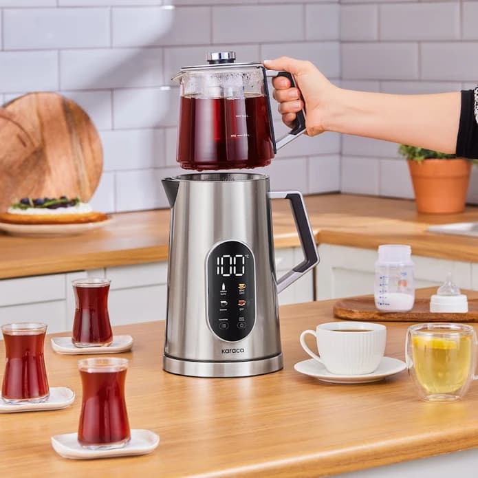 چاییساز کاراجا مدل Cool Touch 1503 سیلور — تصویر ۲
