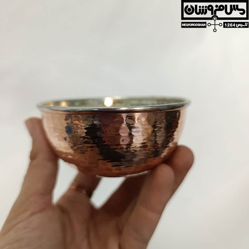 هفت‌سین مسی سنتی چکشی زنجان مدل همدم — تصویر ۴