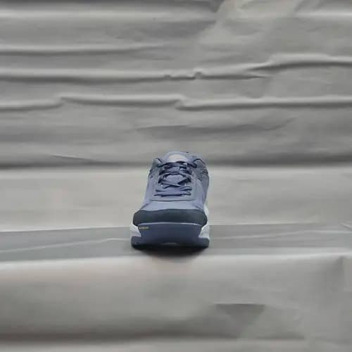 کفش اسکیچرز پشت چرم مدل آرچ فیت رنگ سرمه ای — تصویر ۴