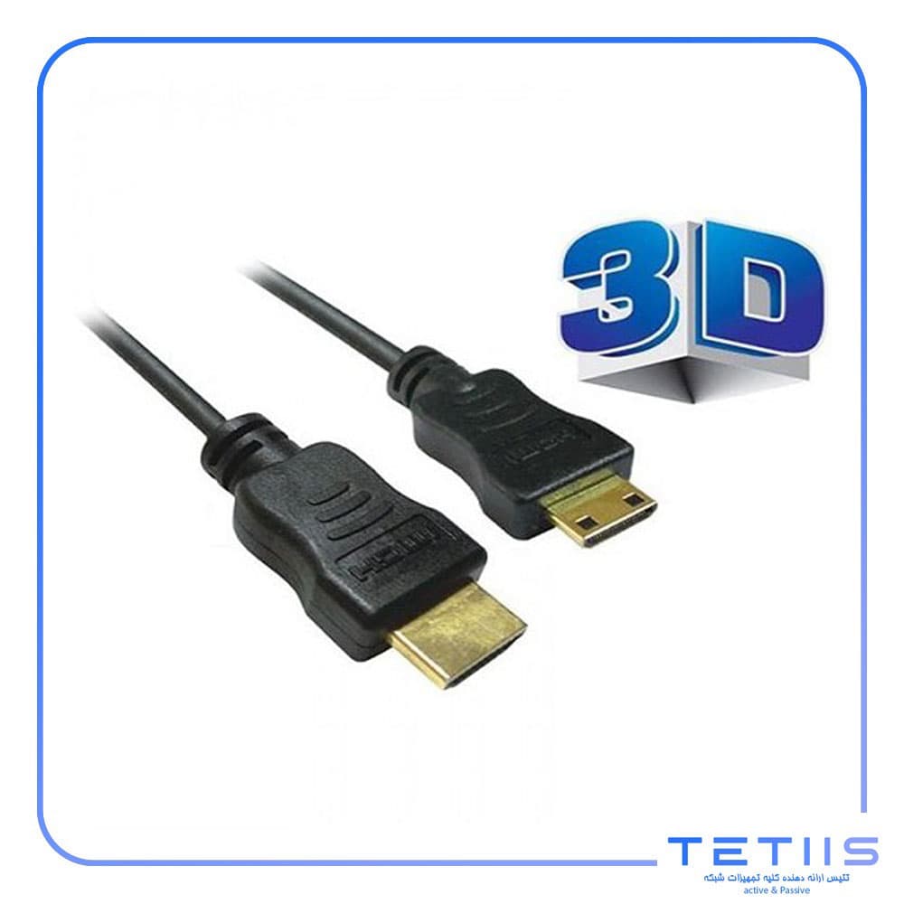 کابل HDMI کانکتور طلایی سه بعدی 25متر فرانت مدل FN-HCB250