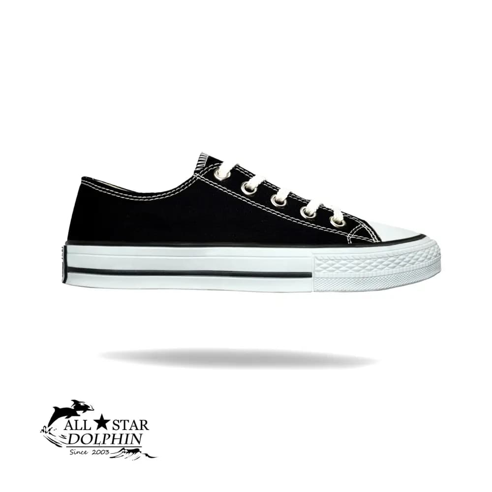 کتونی آل استار ساق کوتاه مشکی کلاسیک (All Star)