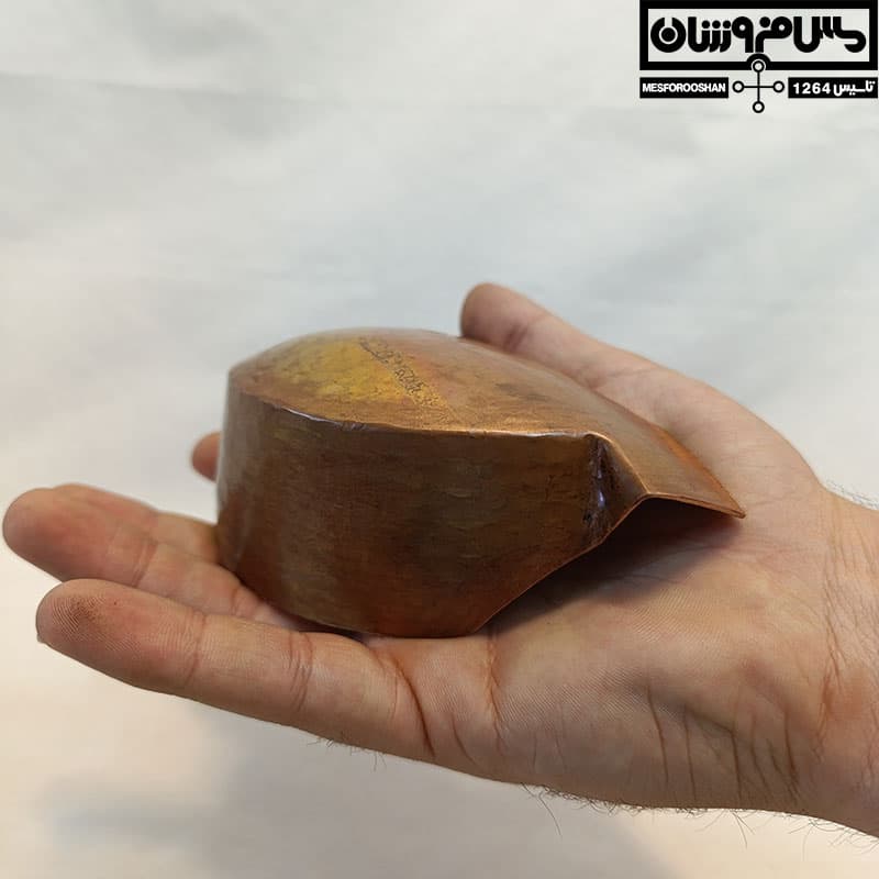 کاردک مسی دستساز شیره گیری گیاه مدل کتیرا — تصویر ۲