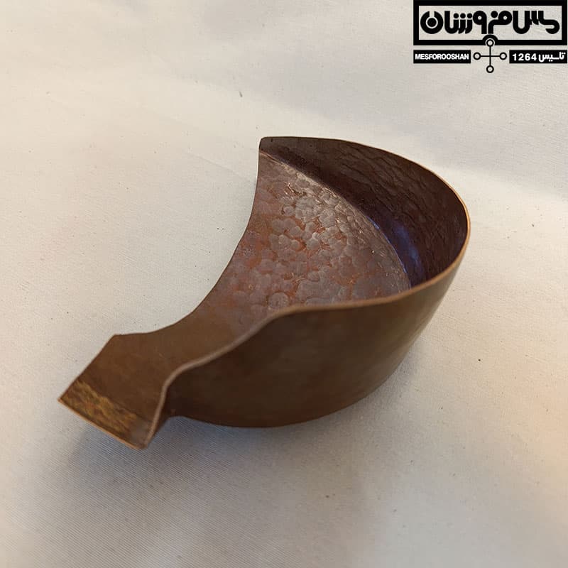 کاردک مسی دستساز شیره گیری گیاه مدل کتیرا — تصویر ۳