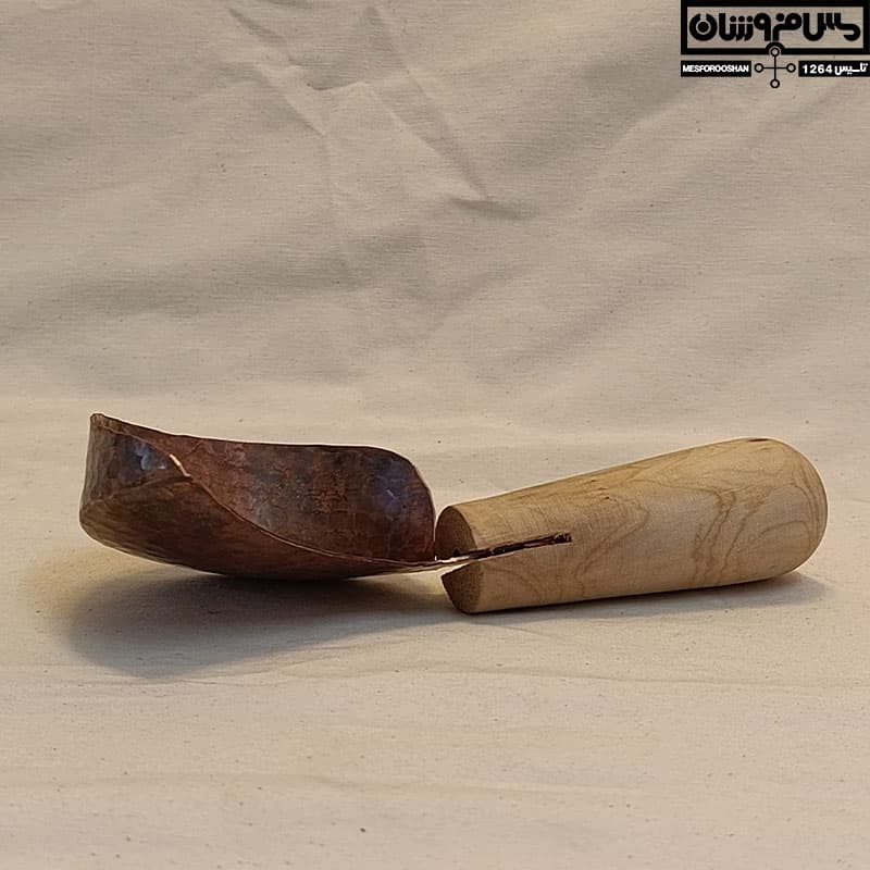 کاردک مسی دستساز شیره گیری گیاه مدل کتیرا — تصویر ۸