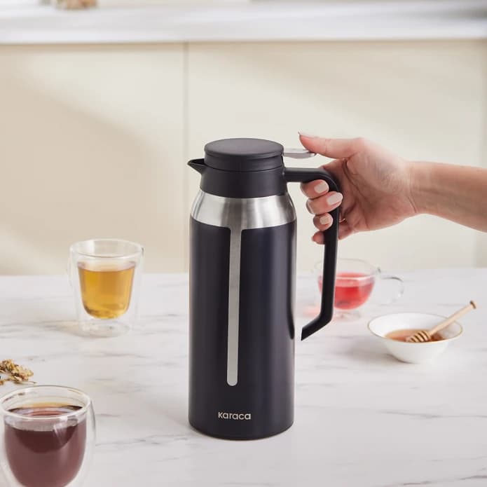 فلاسک کاراجا مدل Mastermaid مشکی — تصویر ۳