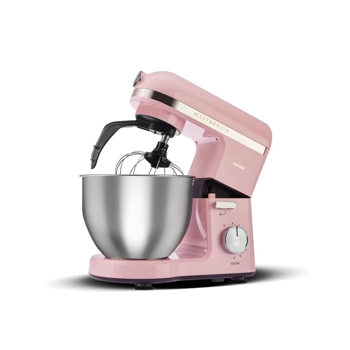 همزن کاسه ای حرفه ای کاراجا مدل Mastermaid chef pro çift صورتی — تصویر ۲