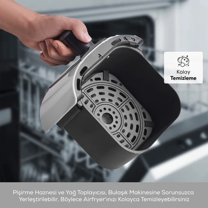 هواپز رژیمی کاراجا مدل Smart Cook رنگ سفید — تصویر ۳