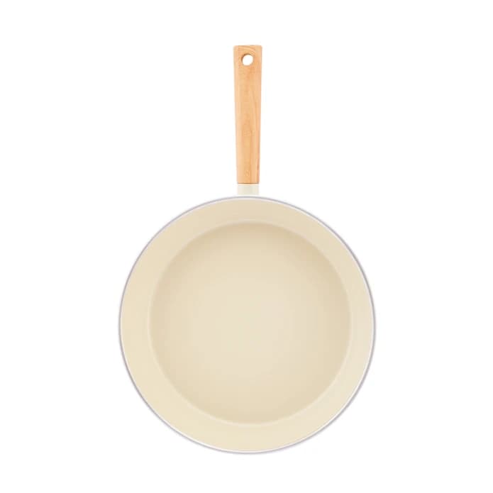 ماهیتابه امسان مدل Swiss Crysta رنگ کرم — تصویر ۴
