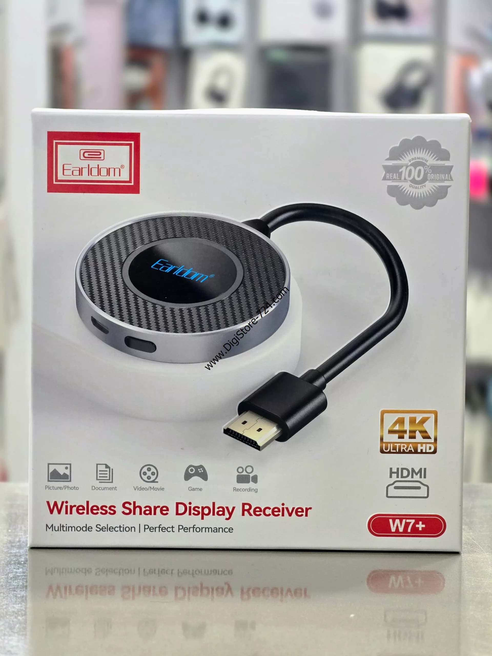 دانگل اچ دی ام آی به وای فای تلویزیون مدل Earldom ET-W7+ — تصویر ۲