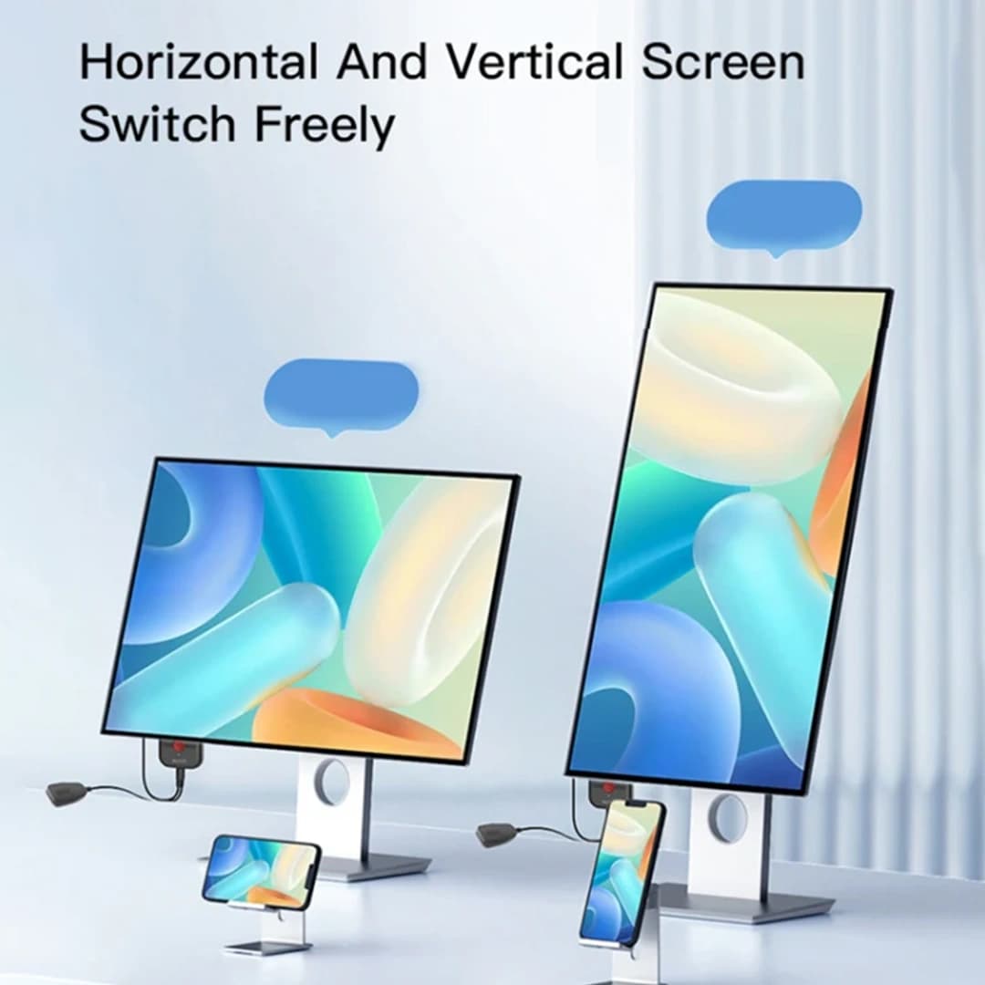 دانگل موبایل به تلویزیون HDMI بی سیم یسیدو مدل TV10 — تصویر ۴
