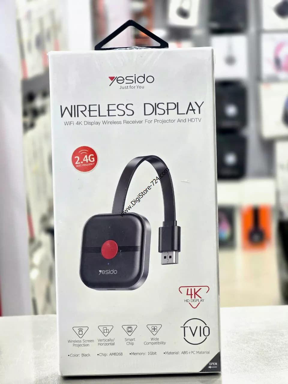 دانگل بیسیم HDMI یسیدو مدل YESIDO TV10 — تصویر ۲