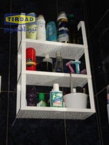 شلف کابینت مشکی مدل نیم طبقک تیرداد | تیردادهوم — تصویر ۵