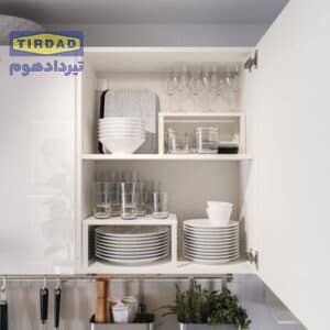 شلف کابینت رنگ آبی مدل طبقک تیرداد | تیردادهوم — تصویر ۳