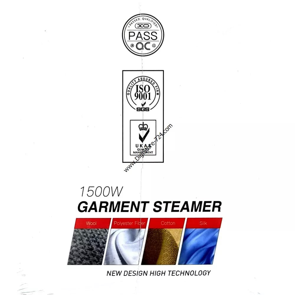 اتو بخار ایستاده دستی مسافرتی XO-CF3 GARMENT — تصویر ۶