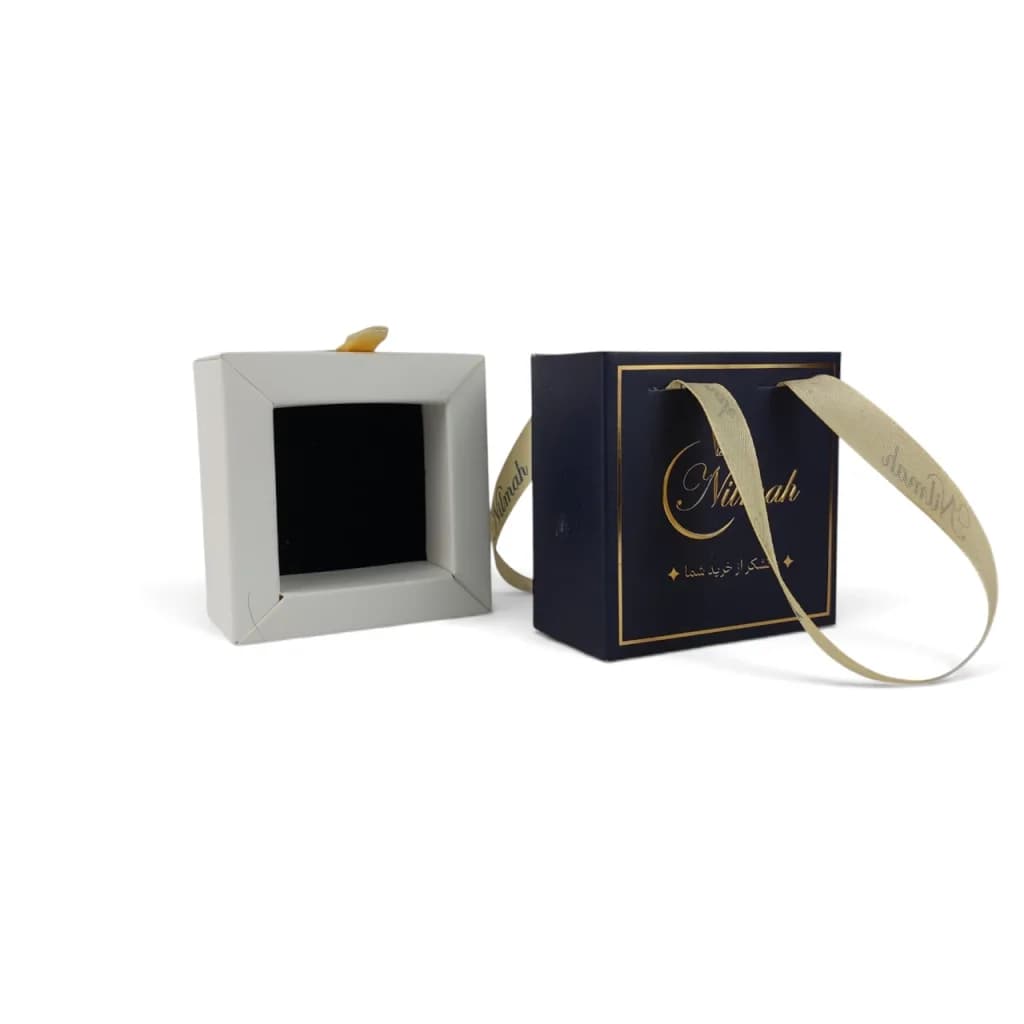 طلا باکس بگ انگشتری طرح برش صاف کد BG5501 — تصویر ۲