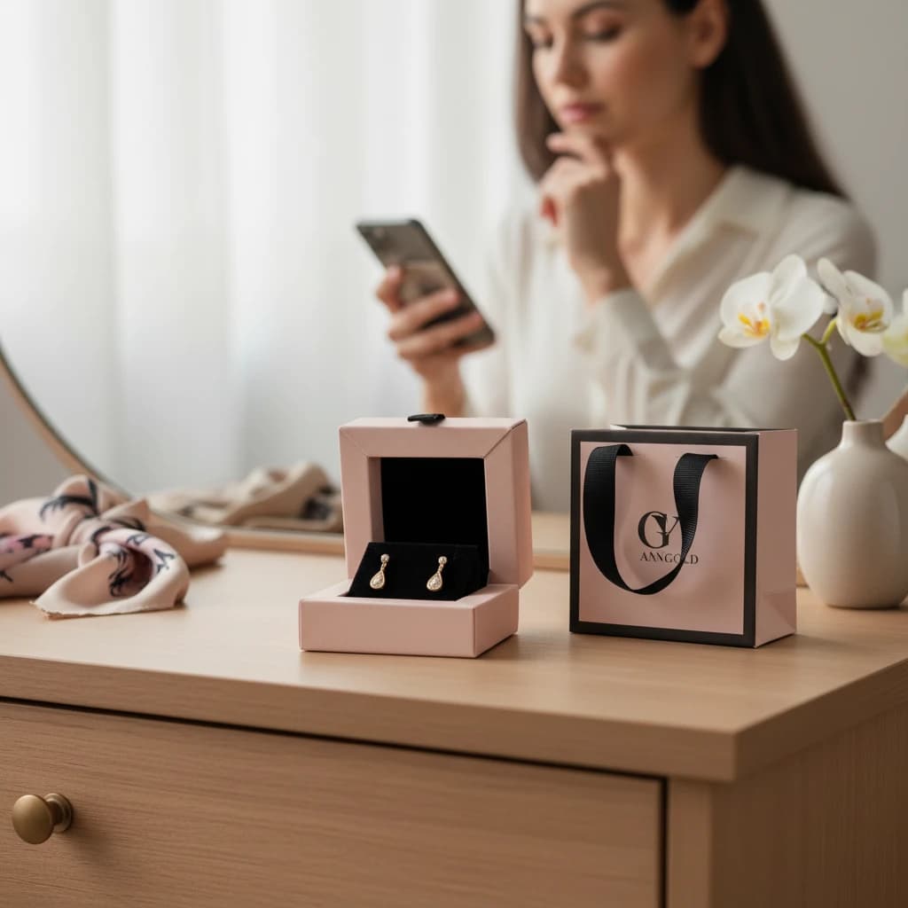 طلا باکس بگ انگشتری طرح برش صاف کد BG5501 — تصویر ۳